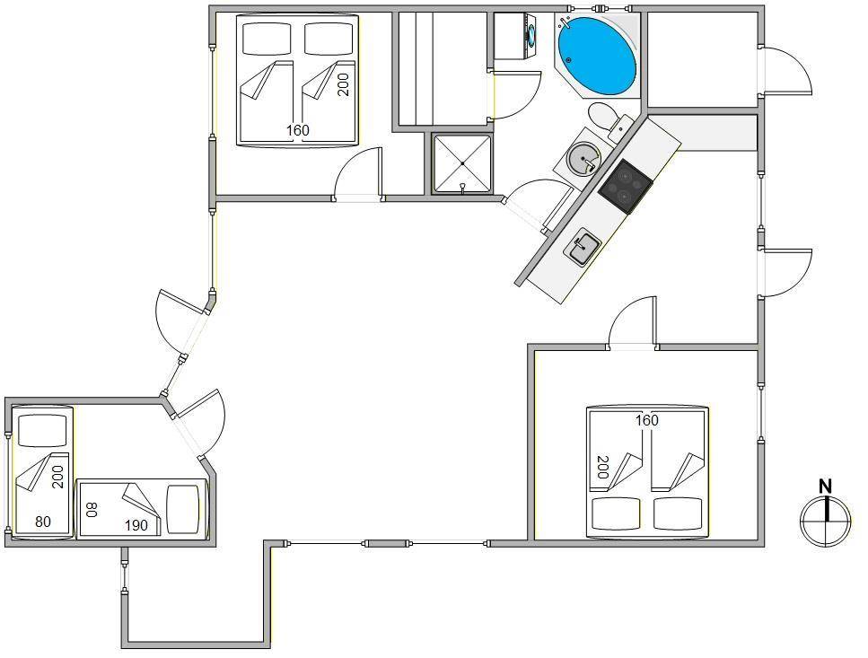 Vorschaubild von Ferienhaus WG86 in Bjerregård - Westjütland