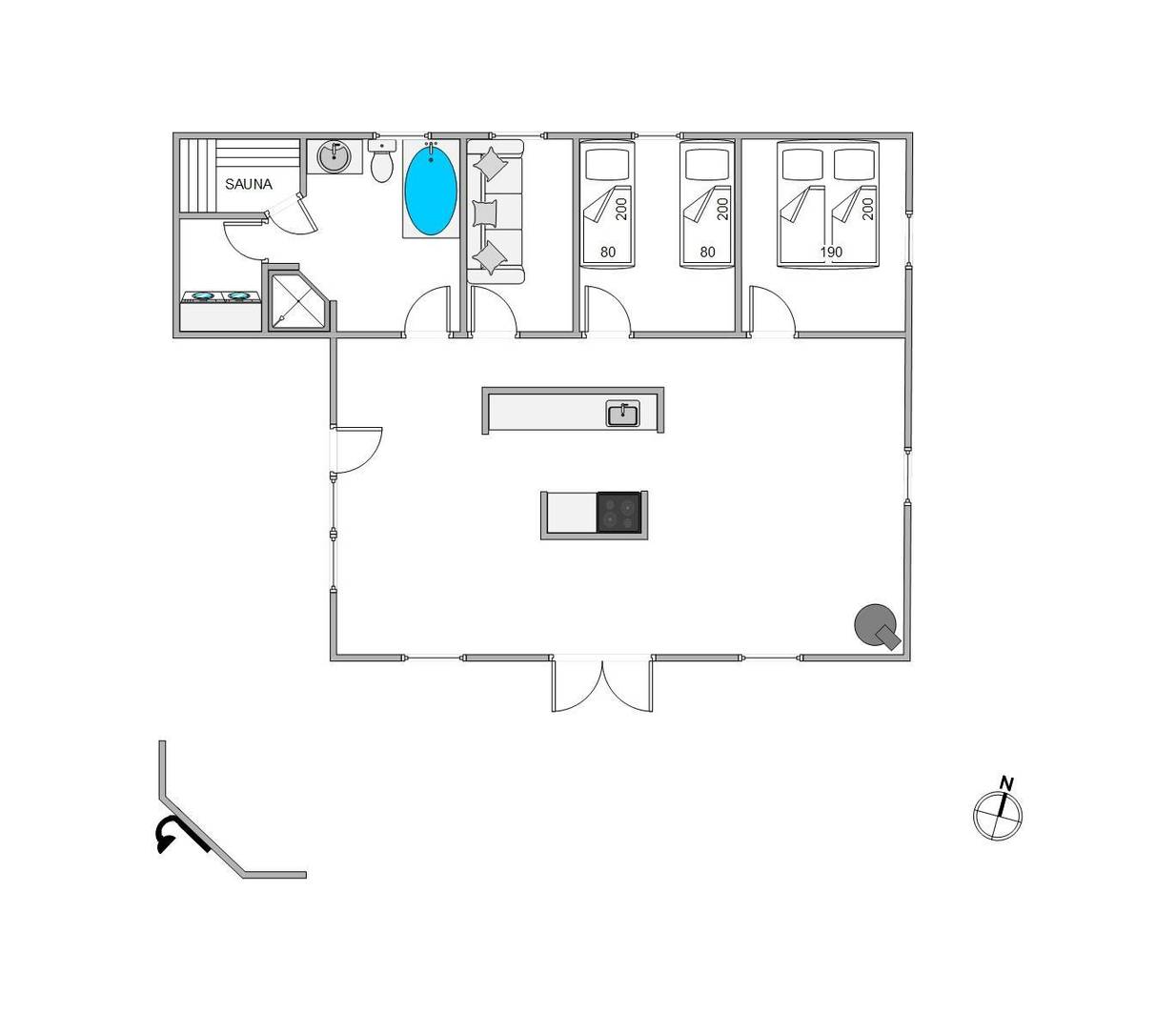 Vorschaubild von Ferienhaus WH21 in Henne Strand - Westjütland