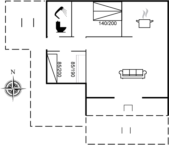 Vorschaubild von Ferienhaus WI00 in Nr. Lyngby - Løkken - Nordjütland