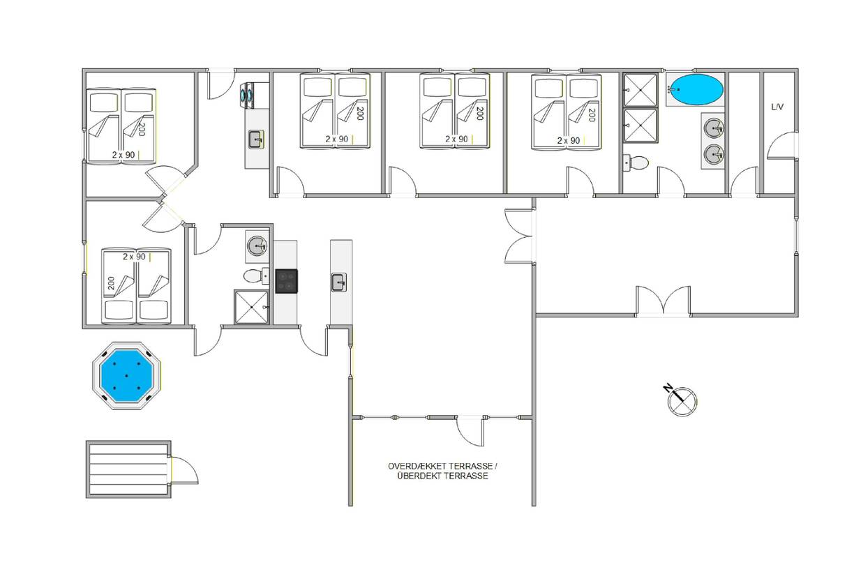 Vorschaubild von Ferienhaus WI33 in Ho - Blåvand - Westjütland