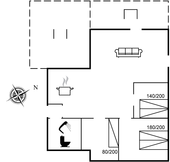 Vorschaubild von Ferienhaus WJ47 in Grønhøj - Løkken - Nordjütland