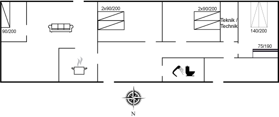 Vorschaubild von Ferienhaus WK06 in Skærbæk - Südjütland