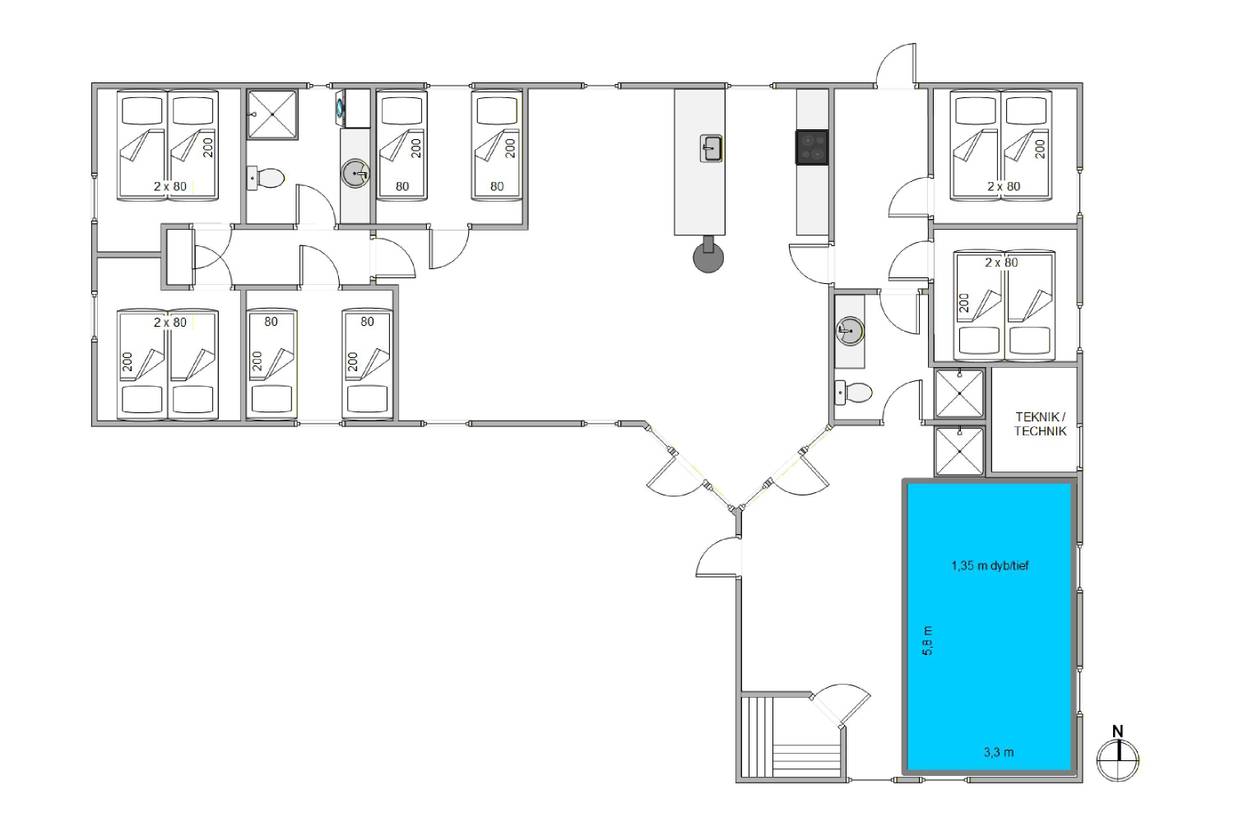 Vorschaubild von Ferienhaus WK29 in Søndervig - Westjütland