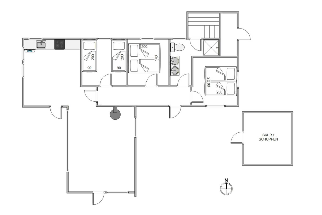 Vorschaubild von Ferienhaus WK46 in Årgab - Westjütland