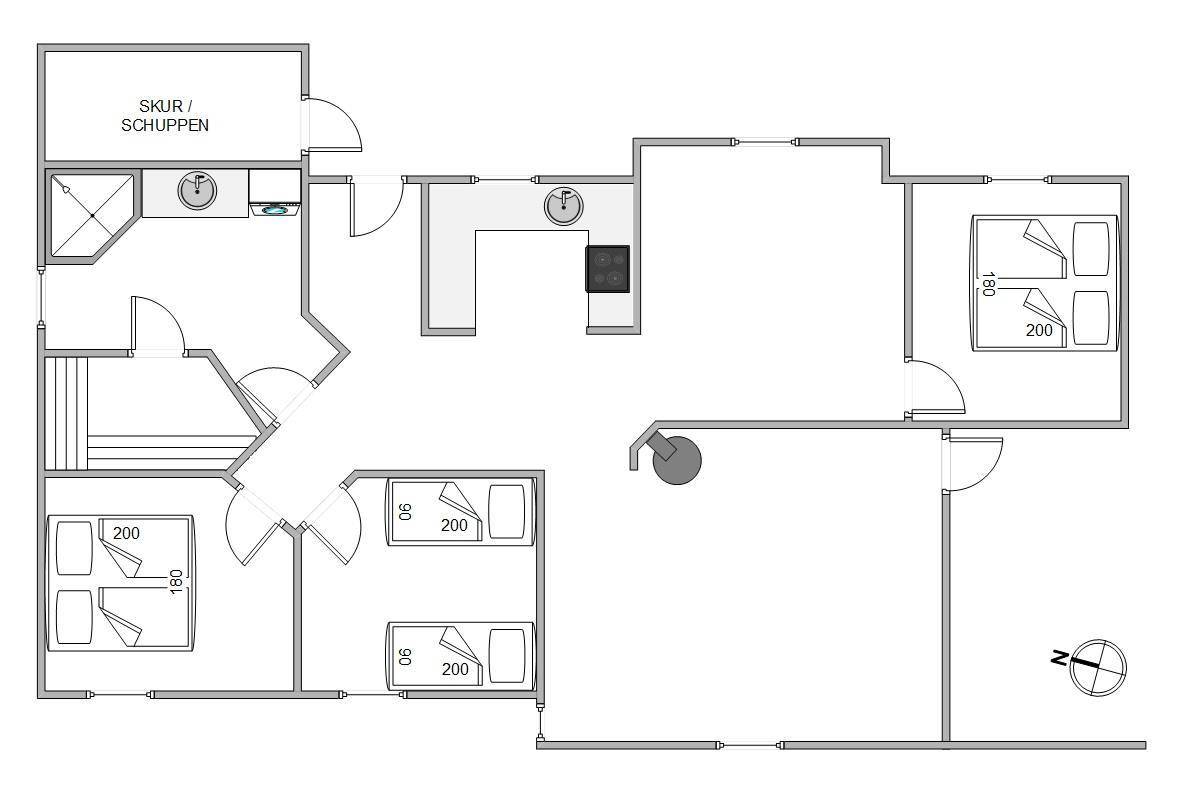 Vorschaubild von Ferienhaus WK77 in Henne Strand - Westjütland