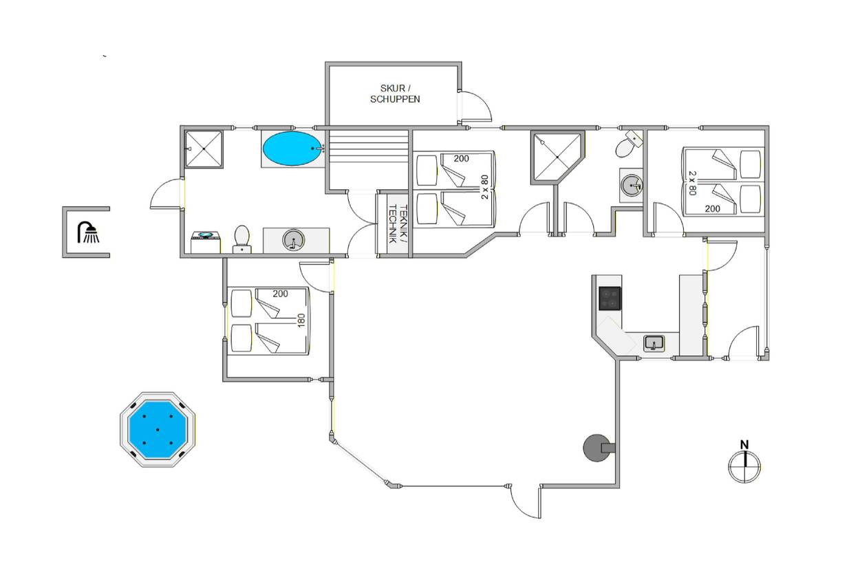 Vorschaubild von Ferienhaus WK83 in Blåvand - Westjütland