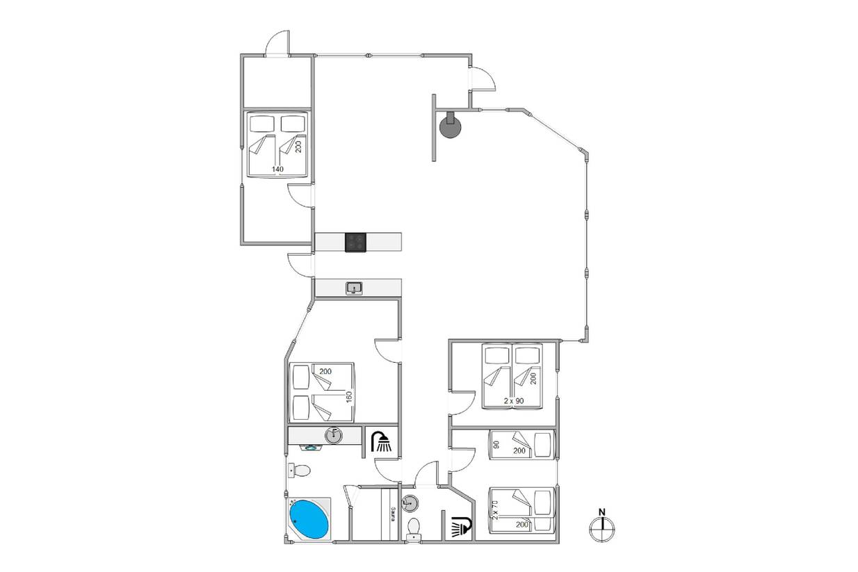 Vorschaubild von Ferienhaus WL66 in Klegod - Westjütland