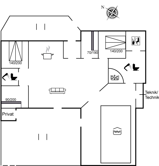 Vorschaubild von Ferienhaus WL70 in Krik Vig - Thy/Limfjord