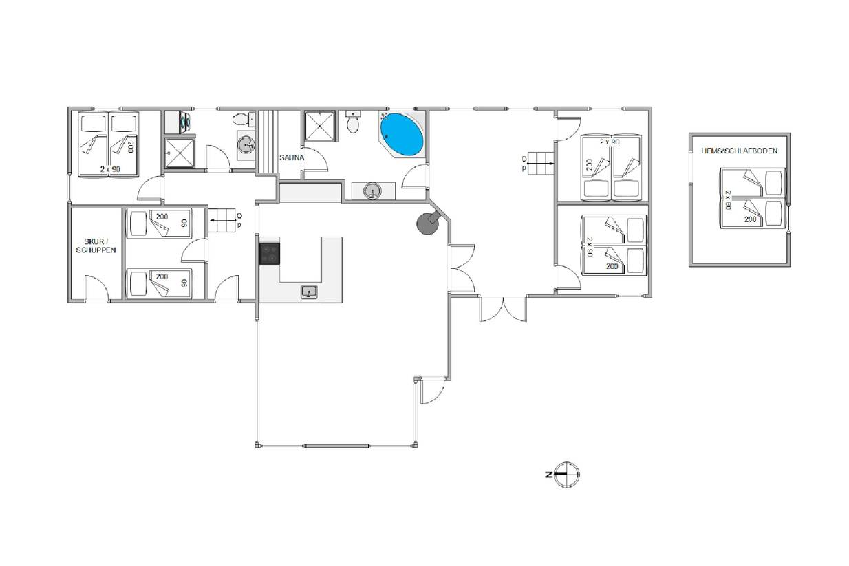 Vorschaubild von Ferienhaus WL96 in Henne Strand - Westjütland