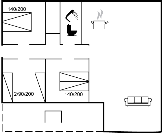 Vorschaubild von Ferienhaus WM65 in Nørhede - Fjand - Westjütland