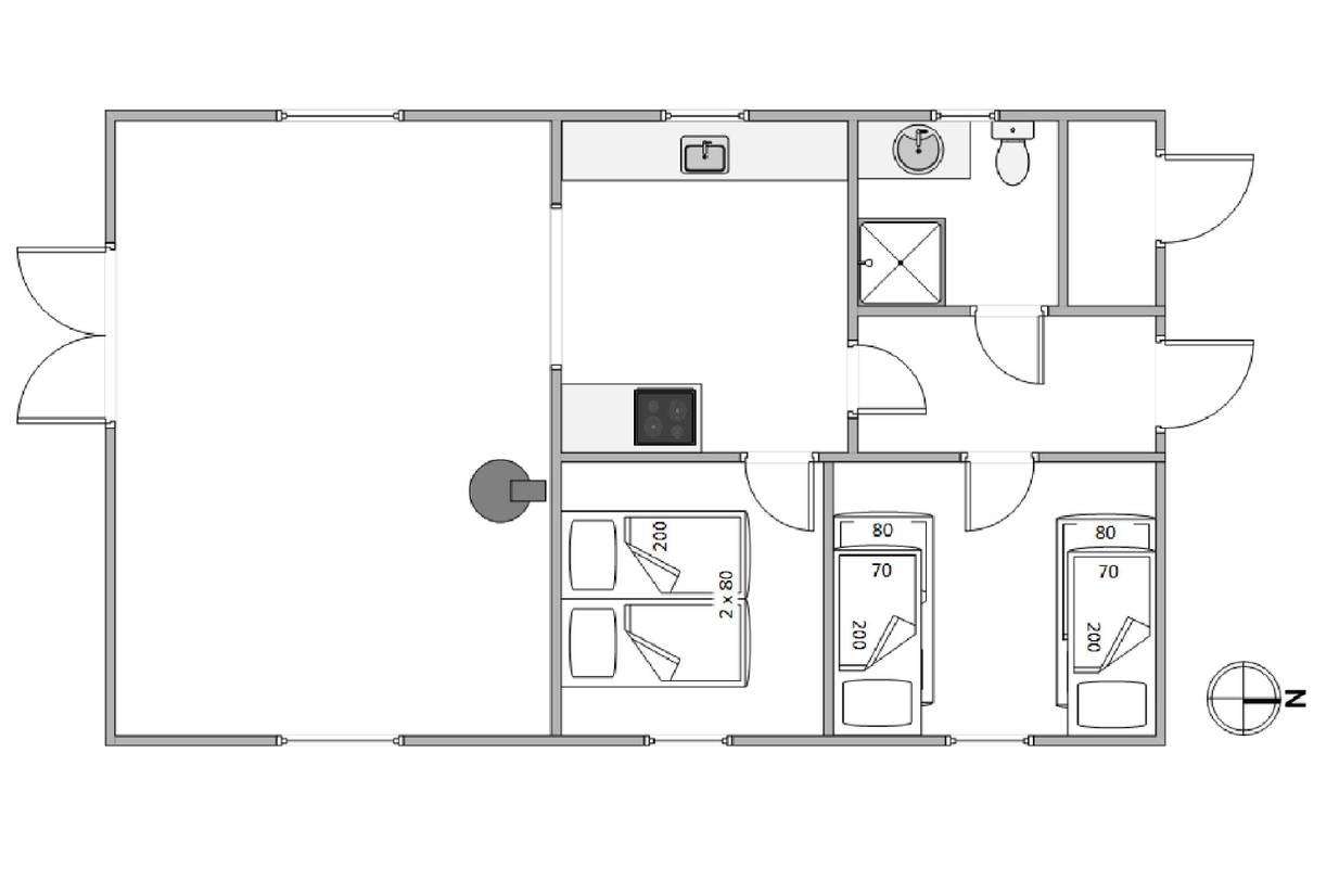 Vorschaubild von Ferienhaus WM85 in Vejers Strand - Westjütland