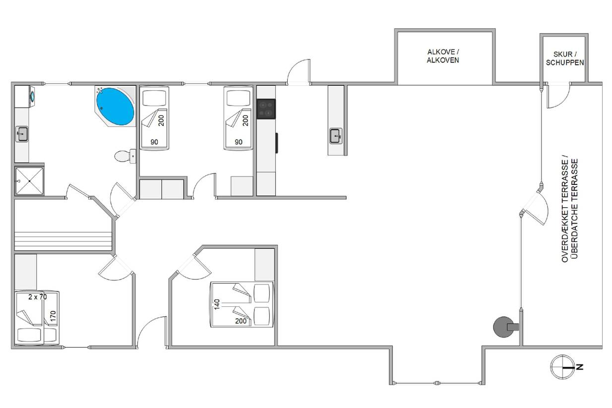 Vorschaubild von Ferienhaus WM92 in Houvig - Søndervig - Westjütland
