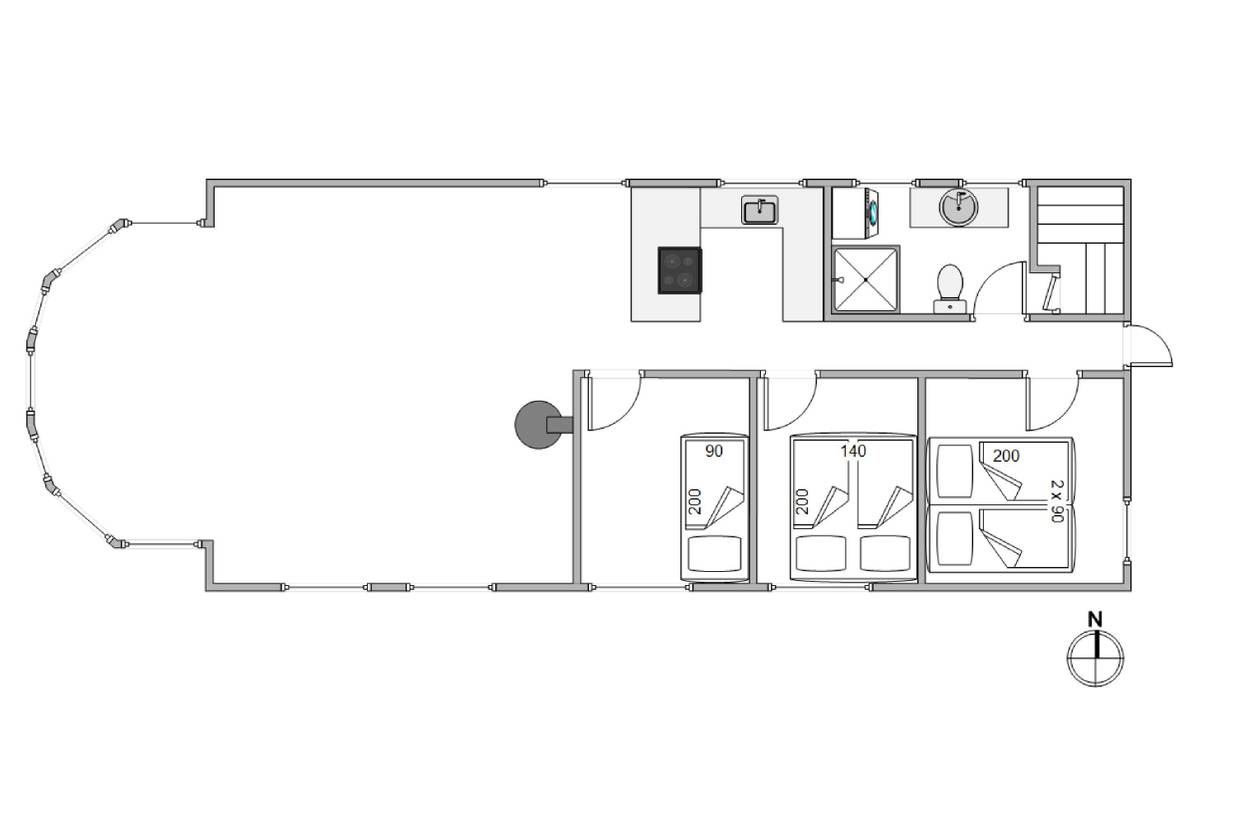 Vorschaubild von Ferienhaus WN25 in Årgab - Westjütland