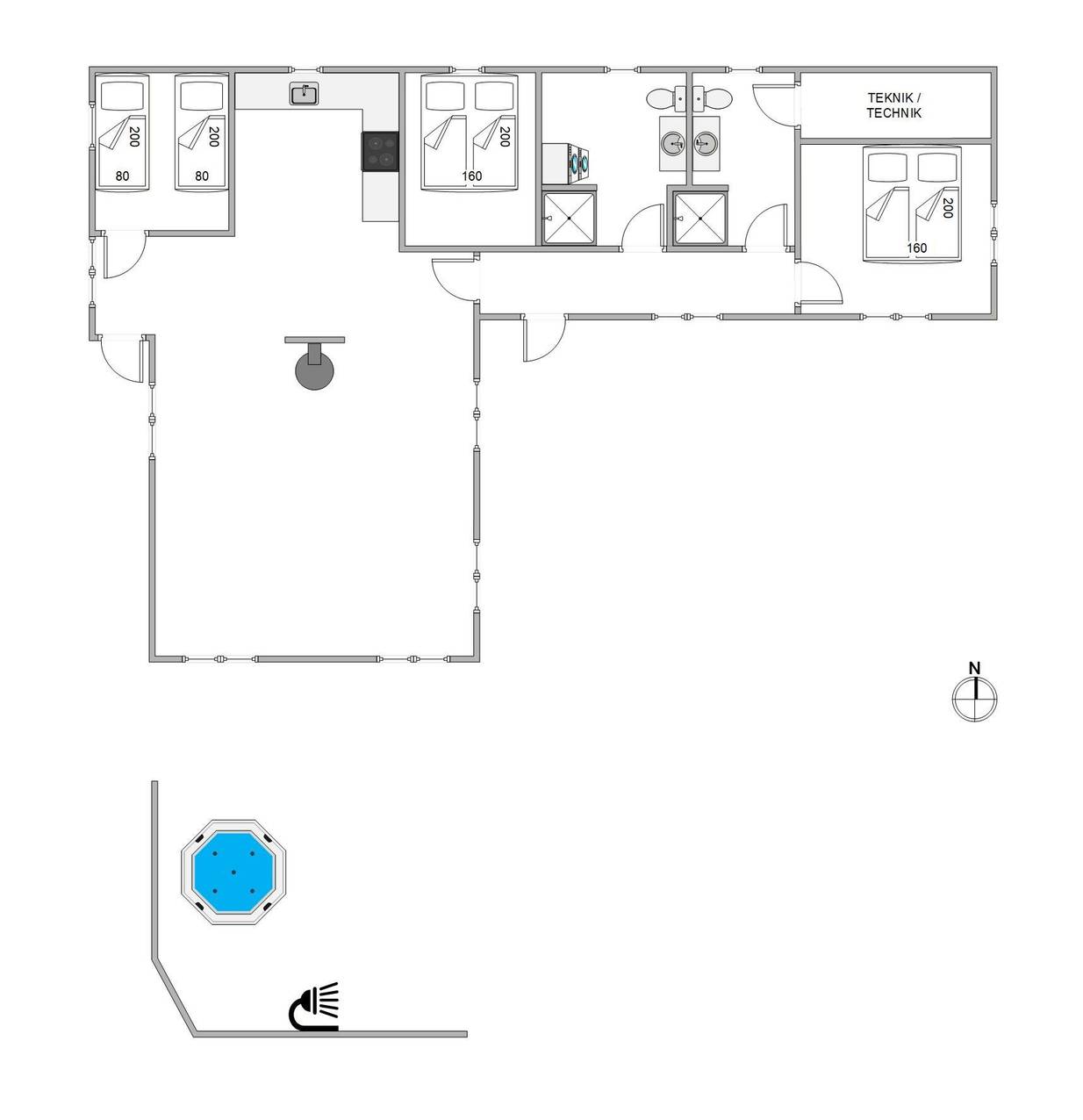 Vorschaubild von Ferienhaus WN62 in Henne Strand - Westjütland