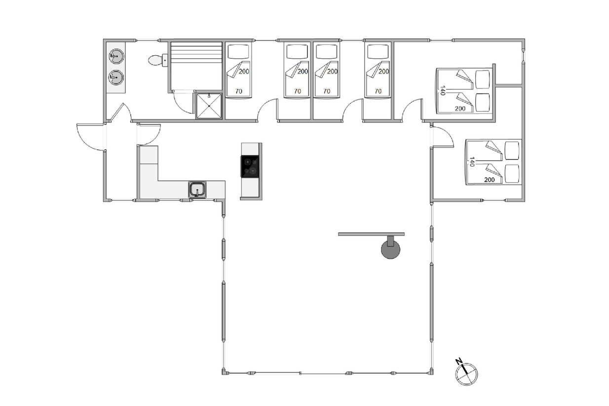 Vorschaubild von Ferienhaus WN98 in Blåvand - Westjütland