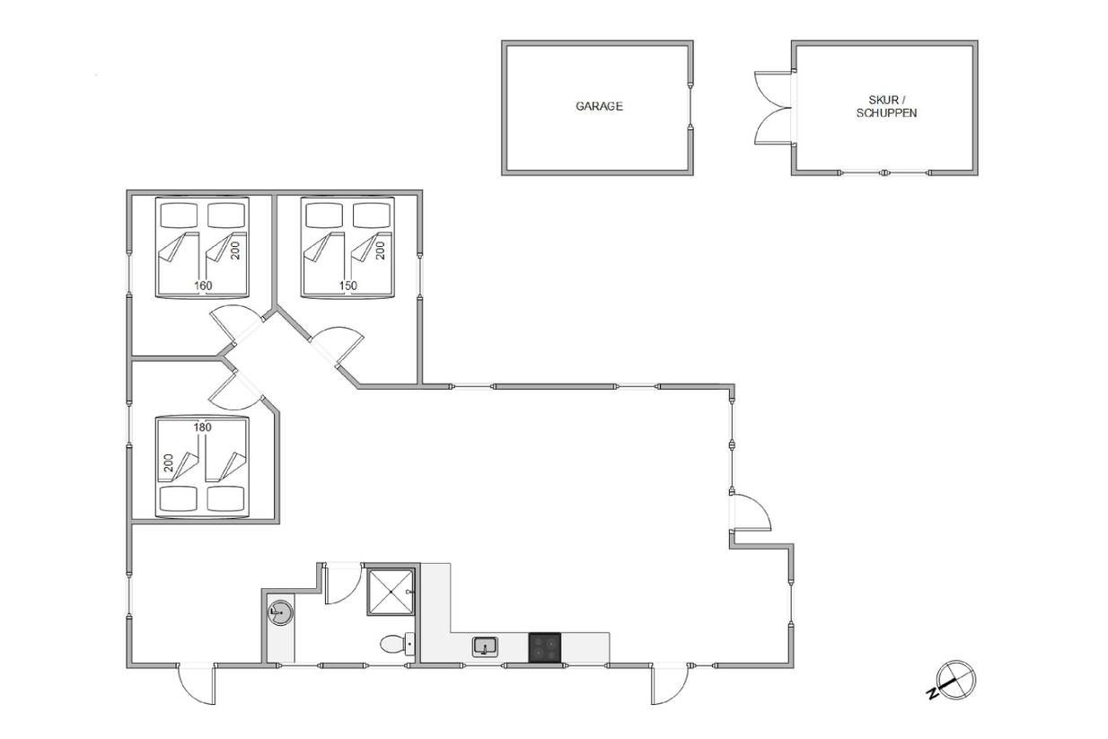 Vorschaubild von Ferienhaus WO06 in Houvig - Søndervig - Westjütland