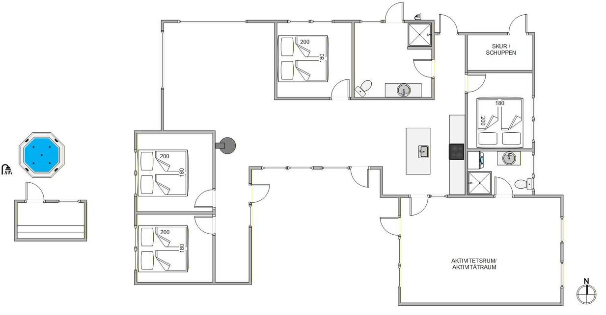 Vorschaubild von Ferienhaus WP24 in Bjerregård - Westjütland