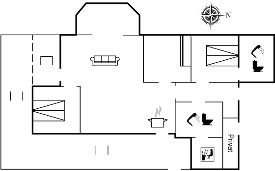 Vorschaubild von Ferienhaus WP68 in Klitmøller - Thy/Limfjord