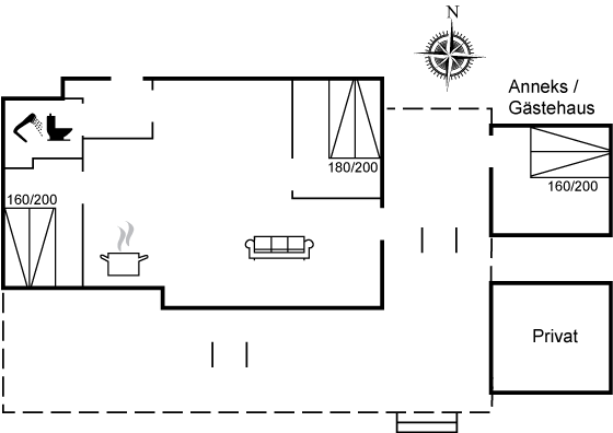 Vorschaubild von Ferienhaus WQ18 in Hejlsminde - Südjütland