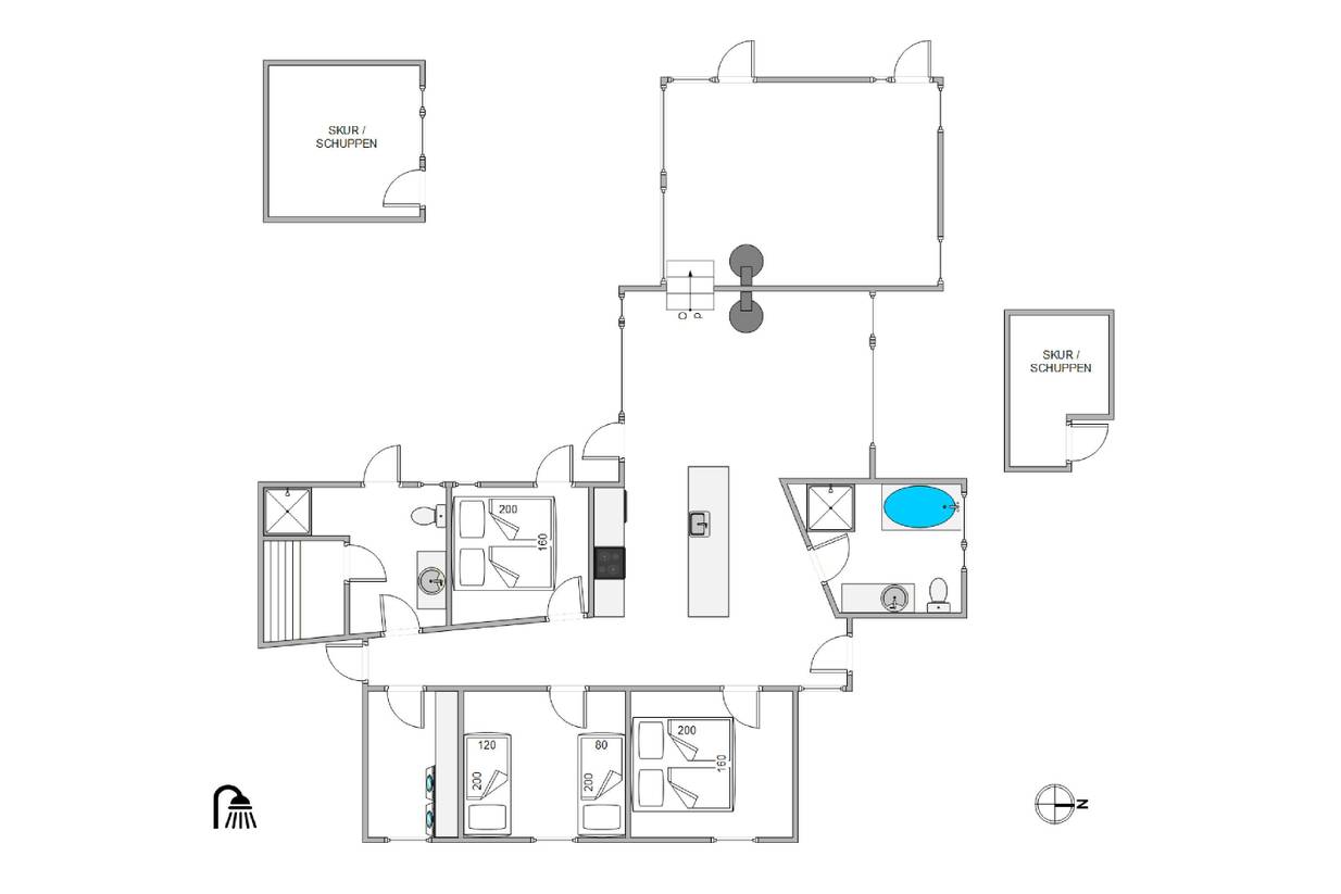 Vorschaubild von Ferienhaus WQ70 in Søndervig - Westjütland