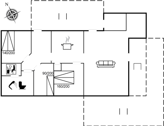 Vorschaubild von Ferienhaus WQ90 in Klitmøller - Thy/Limfjord