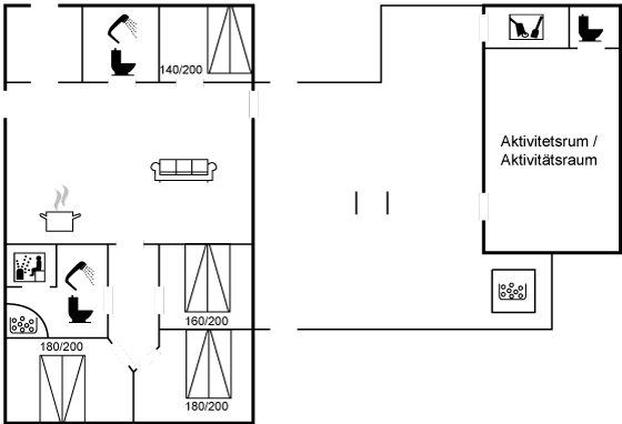 Vorschaubild von Ferienhaus WR55 in Grønhøj - Løkken - Nordjütland
