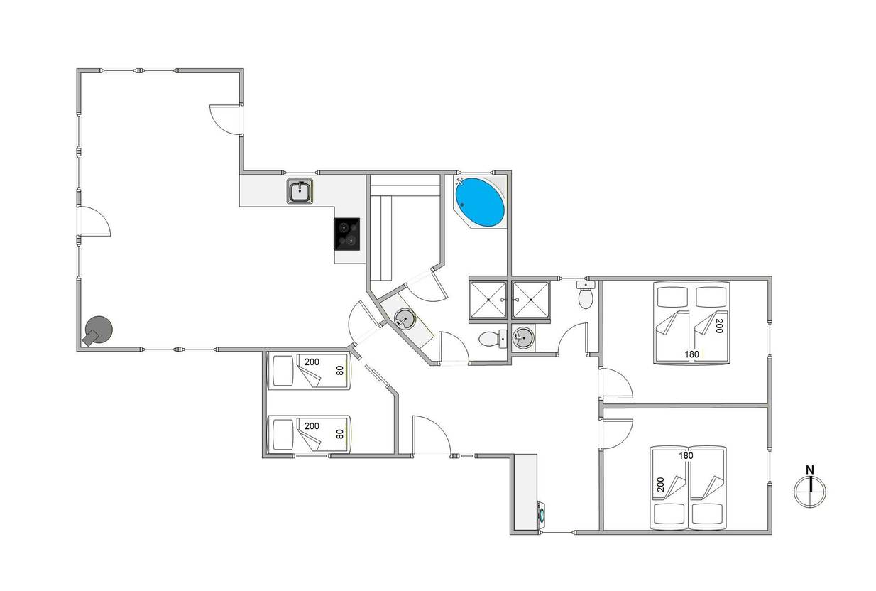 Vorschaubild von Ferienhaus WR81 in Henne Strand - Westjütland
