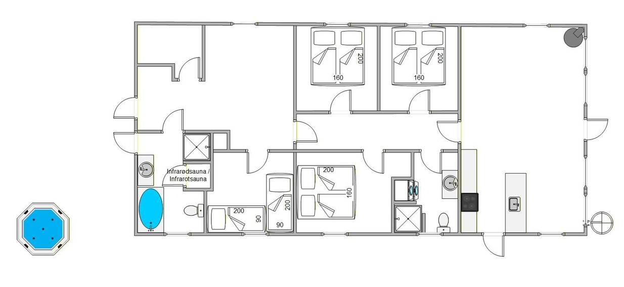 Vorschaubild von Ferienhaus WR93 in Vejers Strand - Westjütland