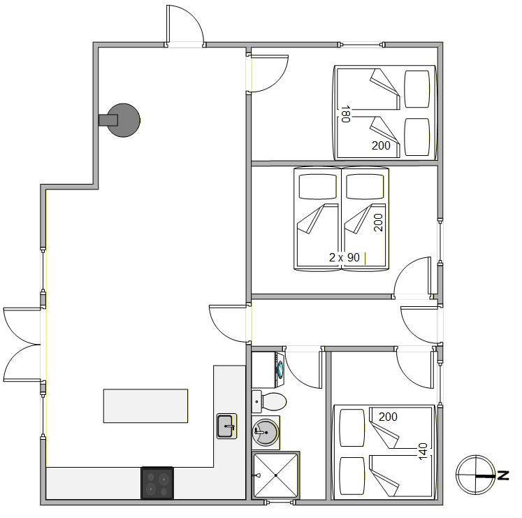 Vorschaubild von Ferienhaus WS23 in Bjerregård - Westjütland