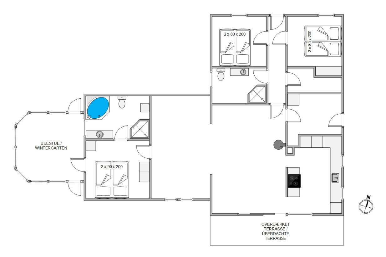 Vorschaubild von Ferienhaus WS61 in Søndervig - Westjütland