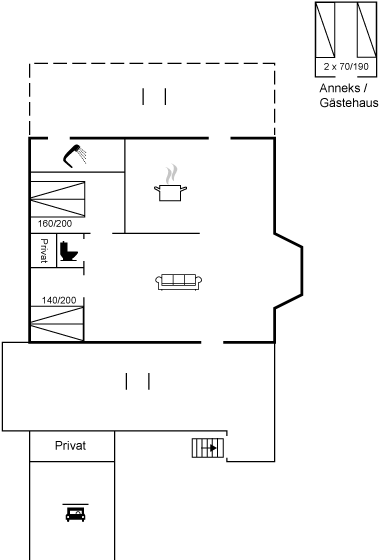 Vorschaubild von Ferienhaus WT13 in Sandvig - Bornholm