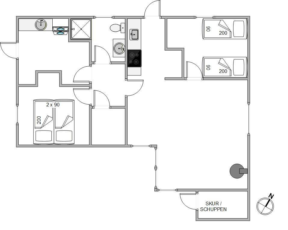Vorschaubild von Ferienhaus WT69 in Houstrup - Westjütland