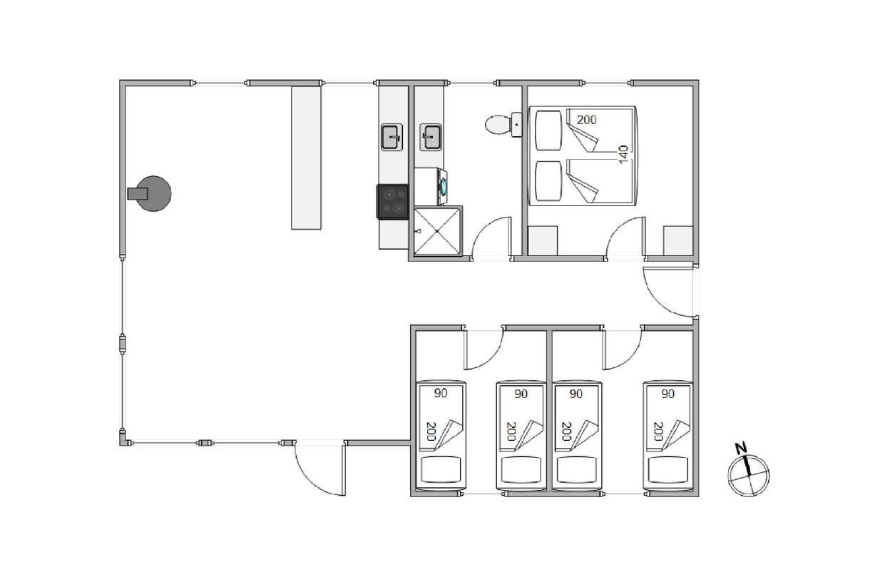 Vorschaubild von Ferienhaus WU42 in Vejers Strand - Westjütland