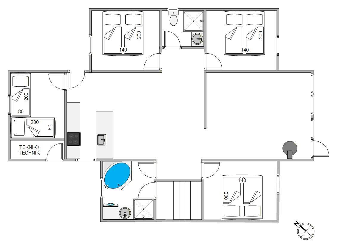 Vorschaubild von Ferienhaus WU47 in Skaven - Westjütland