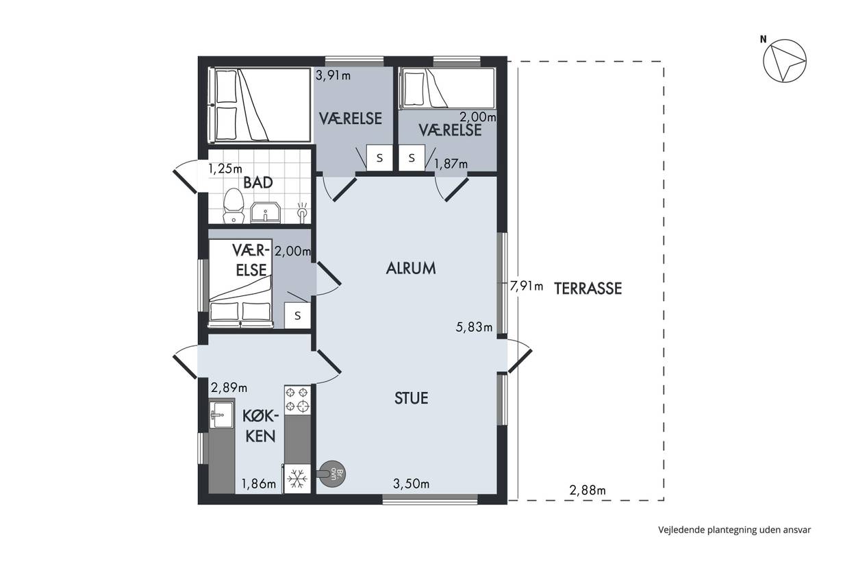 Vorschaubild von Ferienhaus WU61 in Grenå - Ostjütland