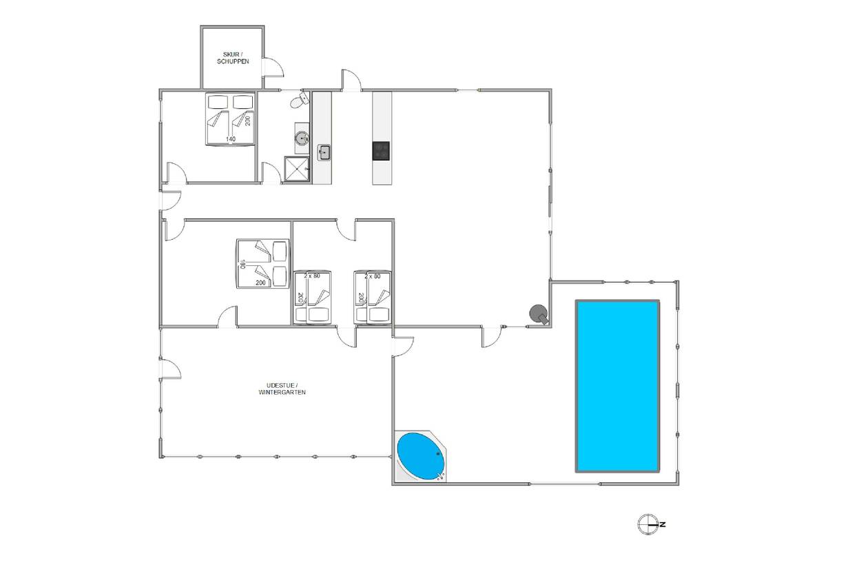 Vorschaubild von Ferienhaus WU64 in Klegod - Westjütland