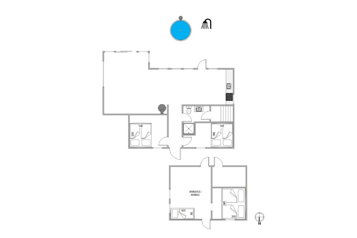 Vorschaubild von Ferienhaus WU78 in Klegod - Westjütland