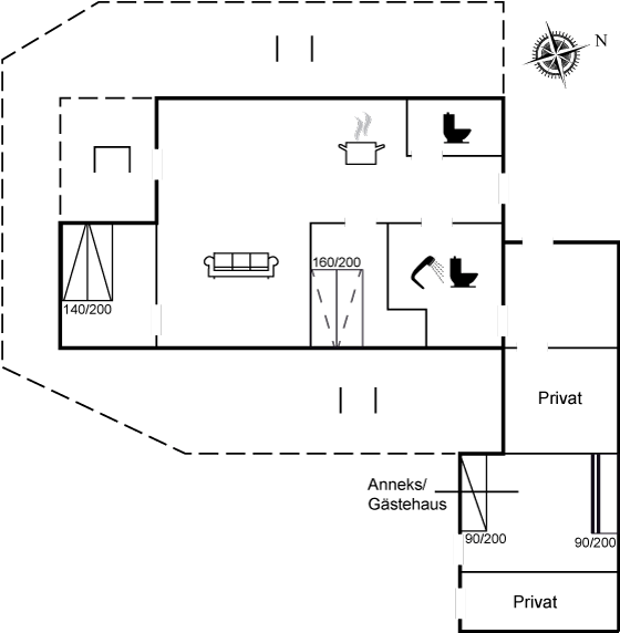 Vorschaubild von Ferienhaus WU90 in Hou - Nordjütland Ost