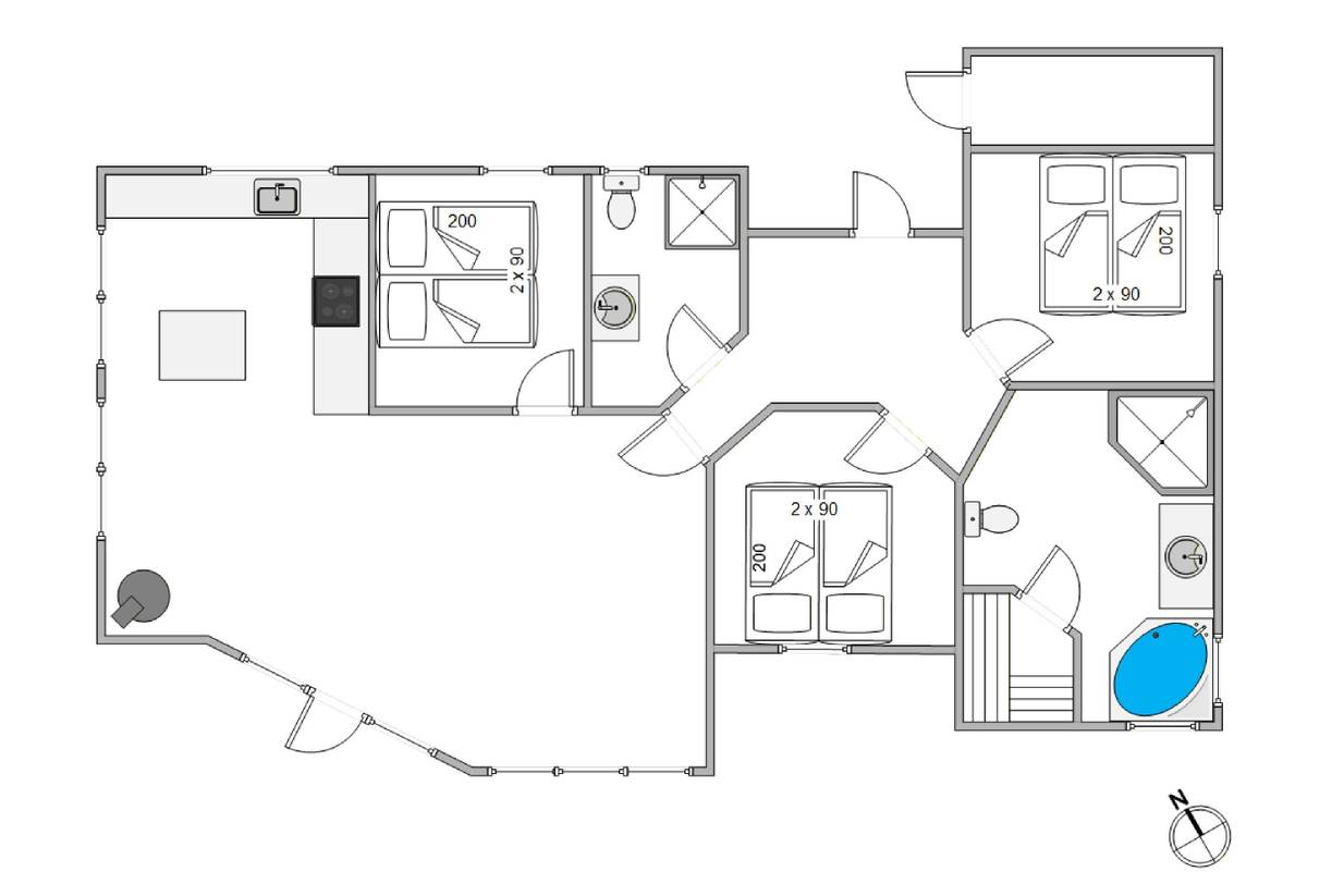 Vorschaubild von Ferienhaus WW15 in Blåvand - Westjütland