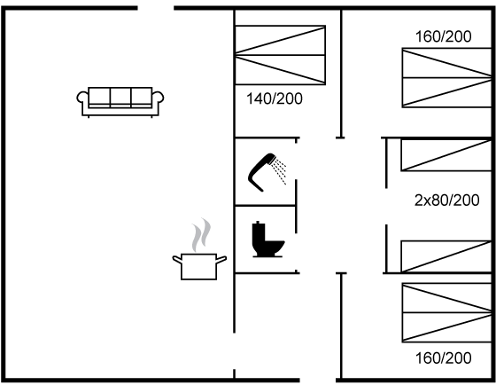 Vorschaubild von Ferienhaus WX11 in Søndervig - Westjütland