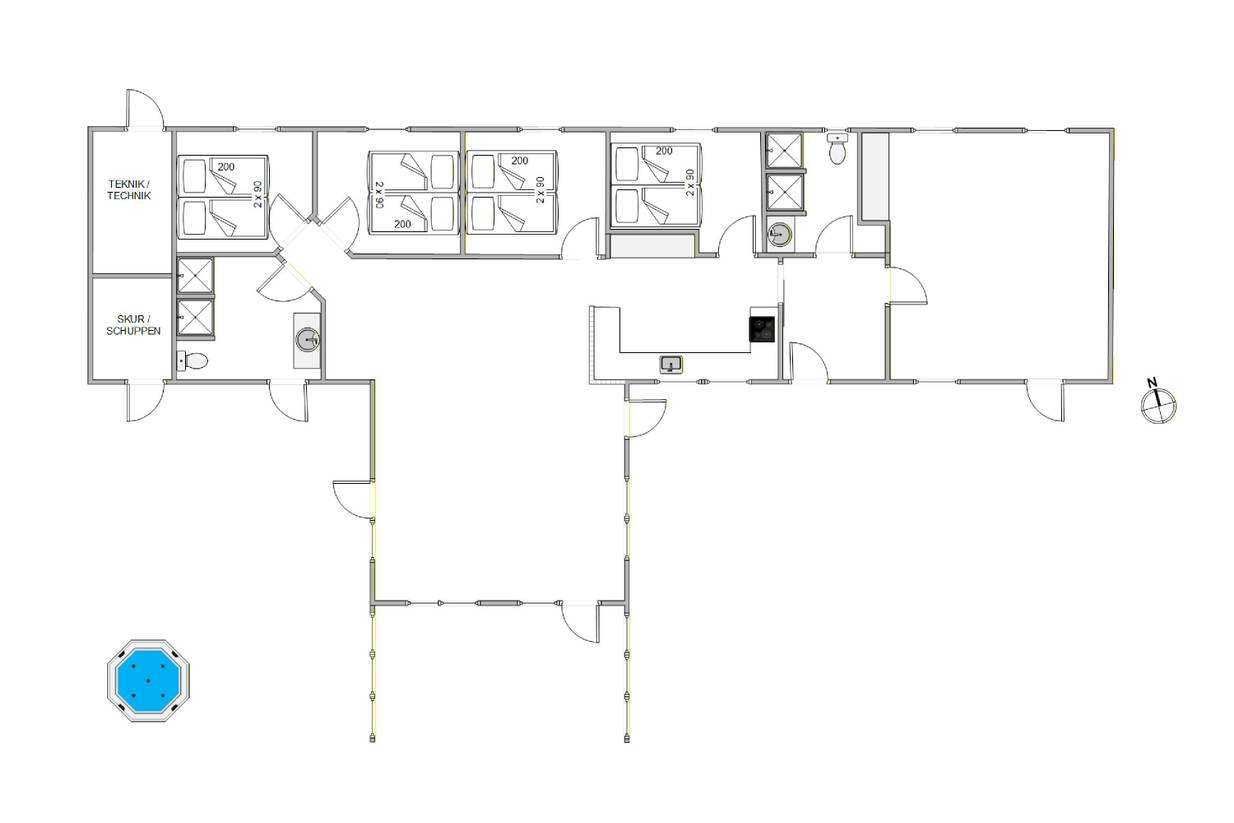 Vorschaubild von Ferienhaus WY00 in Blåvand - Westjütland