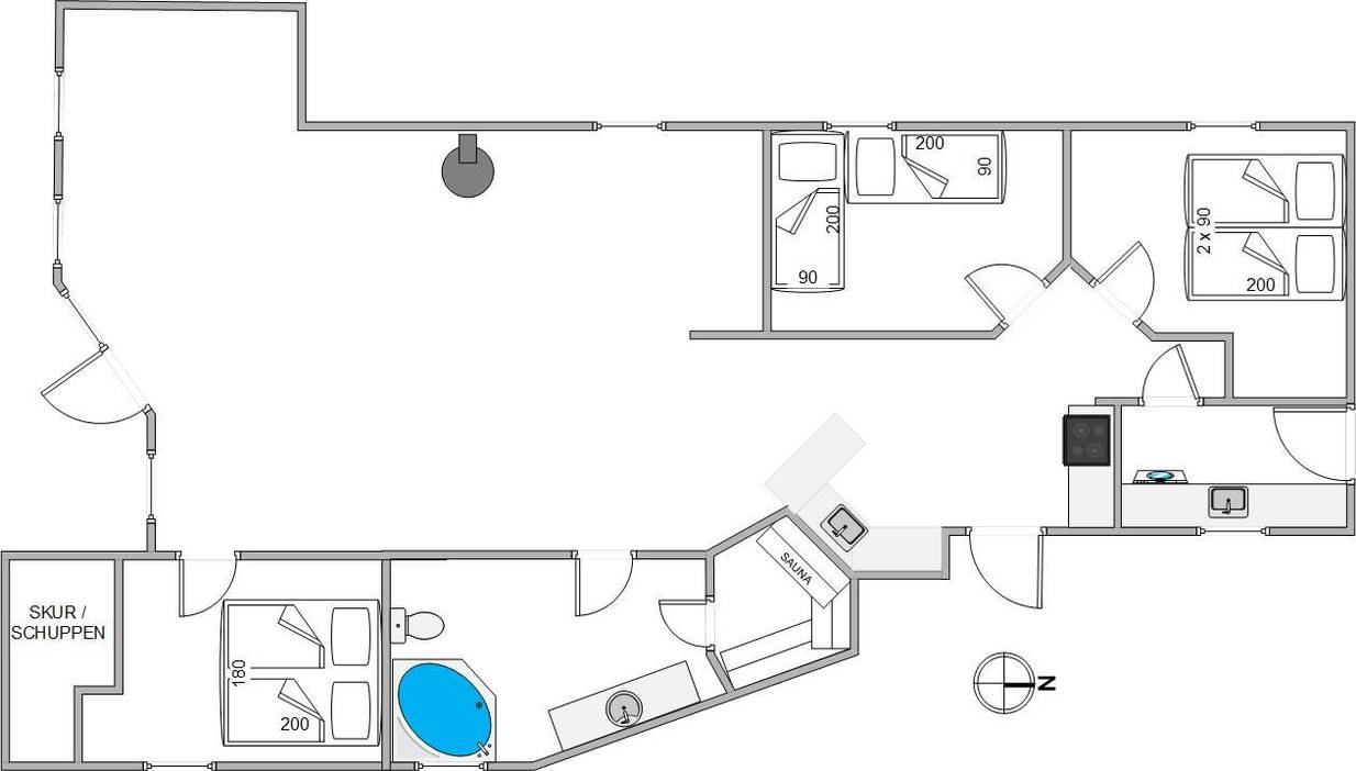 Vorschaubild von Ferienhaus WY18 in Blåvand - Westjütland