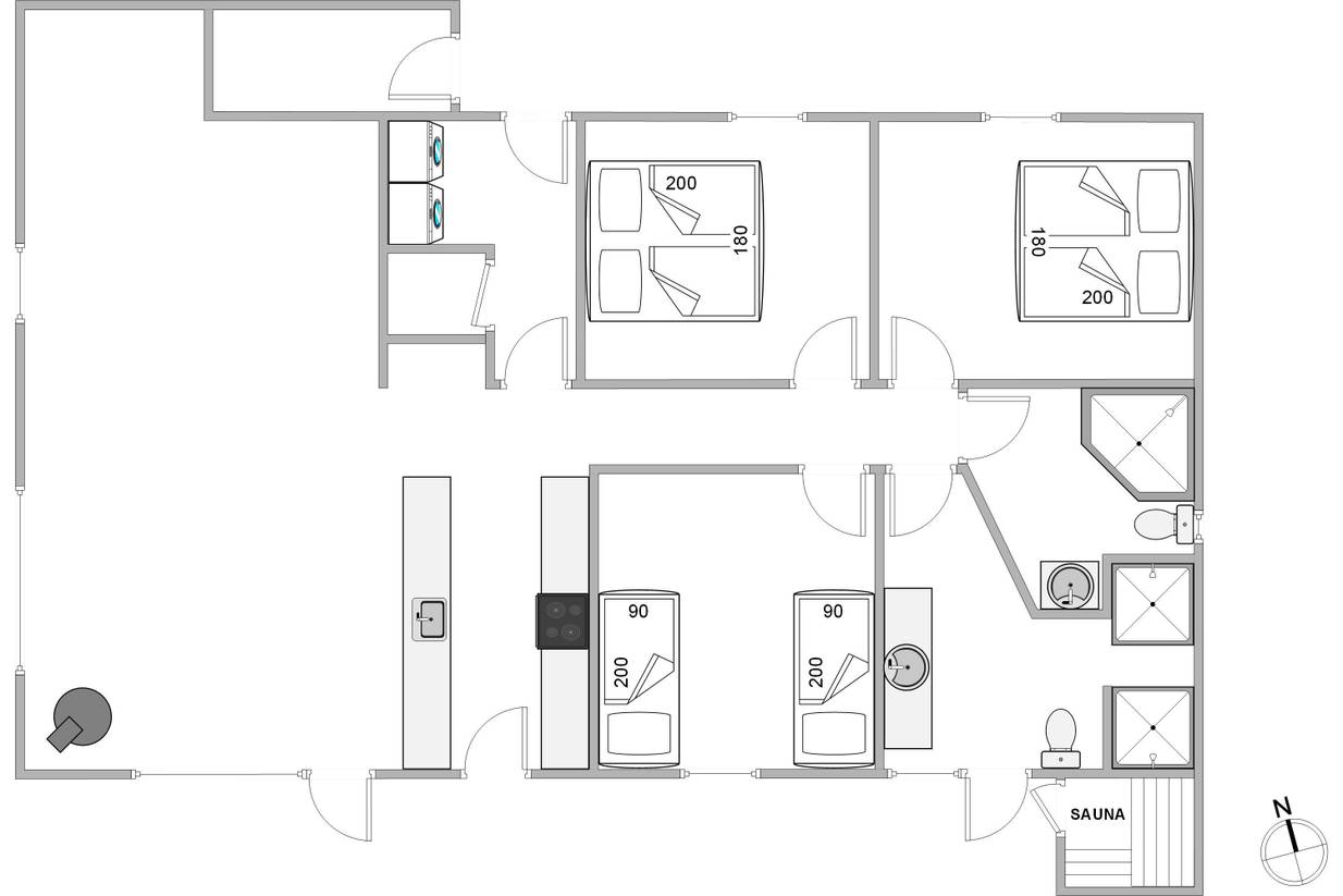 Vorschaubild von Ferienhaus WY90 in Bjerregård - Westjütland