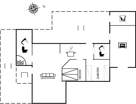 Vorschaubild von Ferienhaus WZ65 in Nørhede - Fjand - Westjütland