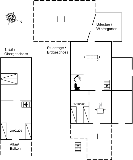 Vorschaubild von Ferienhaus WZ78 in Helberskov - Nordjütland Ost