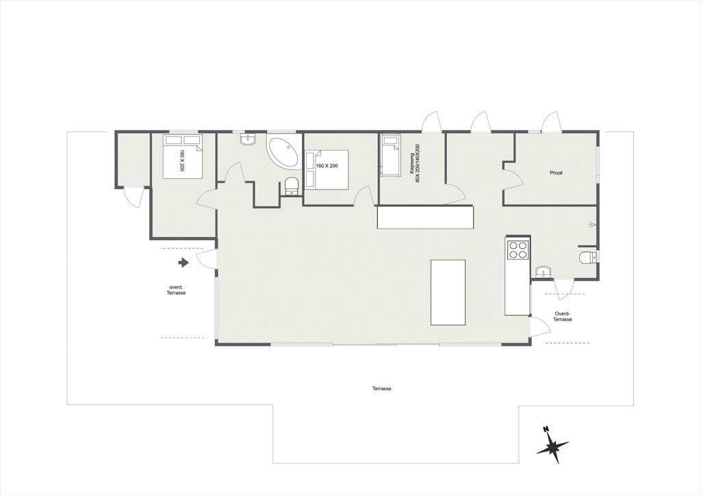 Vorschaubild von Ferienhaus XA00 in Strandsiden - Rørvig - Westseeland