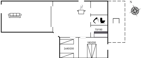 Vorschaubild von Ferienhaus XB13 in Assens - Südfünen