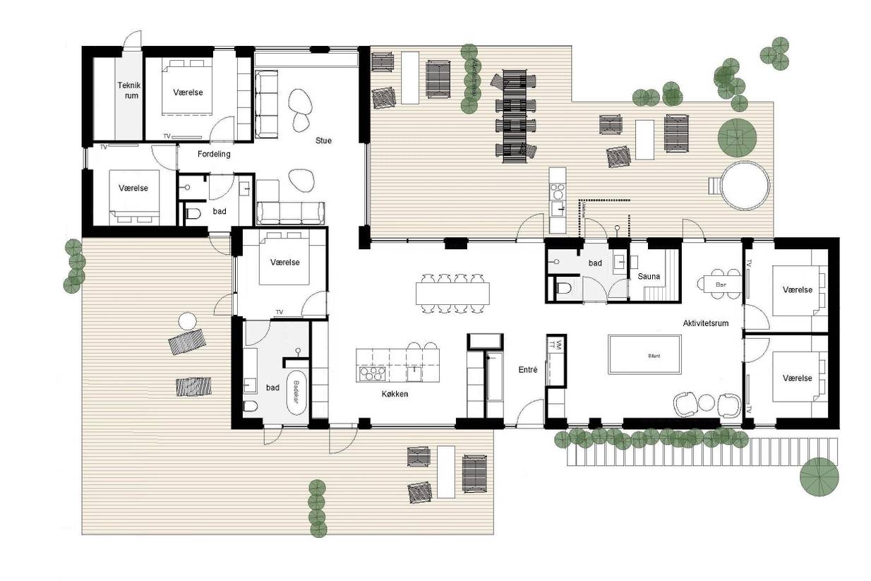Vorschaubild von Ferienhaus XB32 in Blåvand - Westjütland
