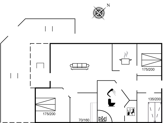 Vorschaubild von Ferienhaus XB68 in Sejerø Bugt - Westseeland