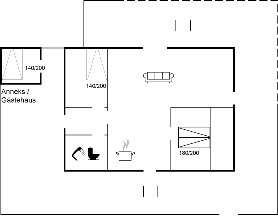 Vorschaubild von Ferienhaus XB85 in Helberskov - Nordjütland Ost